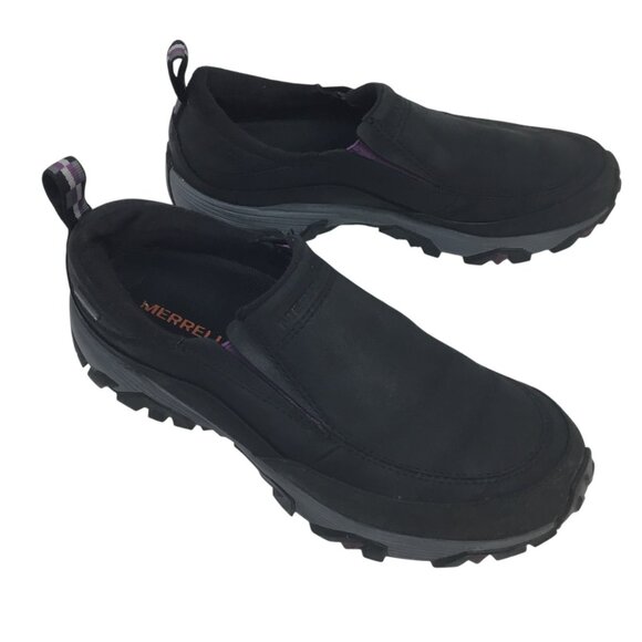 Merrell Coldpack Ice +Moc Womens 8 Leather Arctic Grip Slip-On Shoes - Picture 9 of 15